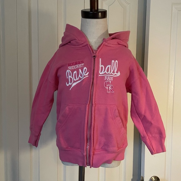 Pink Colorado Rockies sweatshirt - Picture 1 of 5